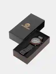 Оранжевый мужские наручные часы Ochstin 6064B с хронографом в подарочной упаковке