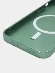 Лесной зеленый чехол MagSafe iPhone 16/15/14/13/12/11/Pro/Max/Plus/Mini/X/Xr/Xs магсейф