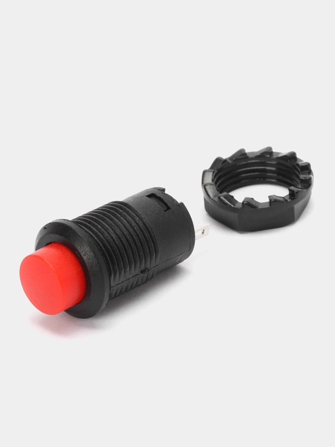3 штуки Кнопка DS-427 1.5A/250VAC с фиксацией, красная
