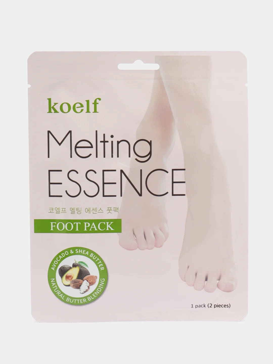 Koelf маска-носочки для ног Melting essence foot pack, 2 шт