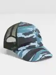 Голубой бейсболка "Камуфляж"