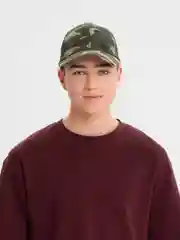 Лайм бейсболка "Камуфляж"