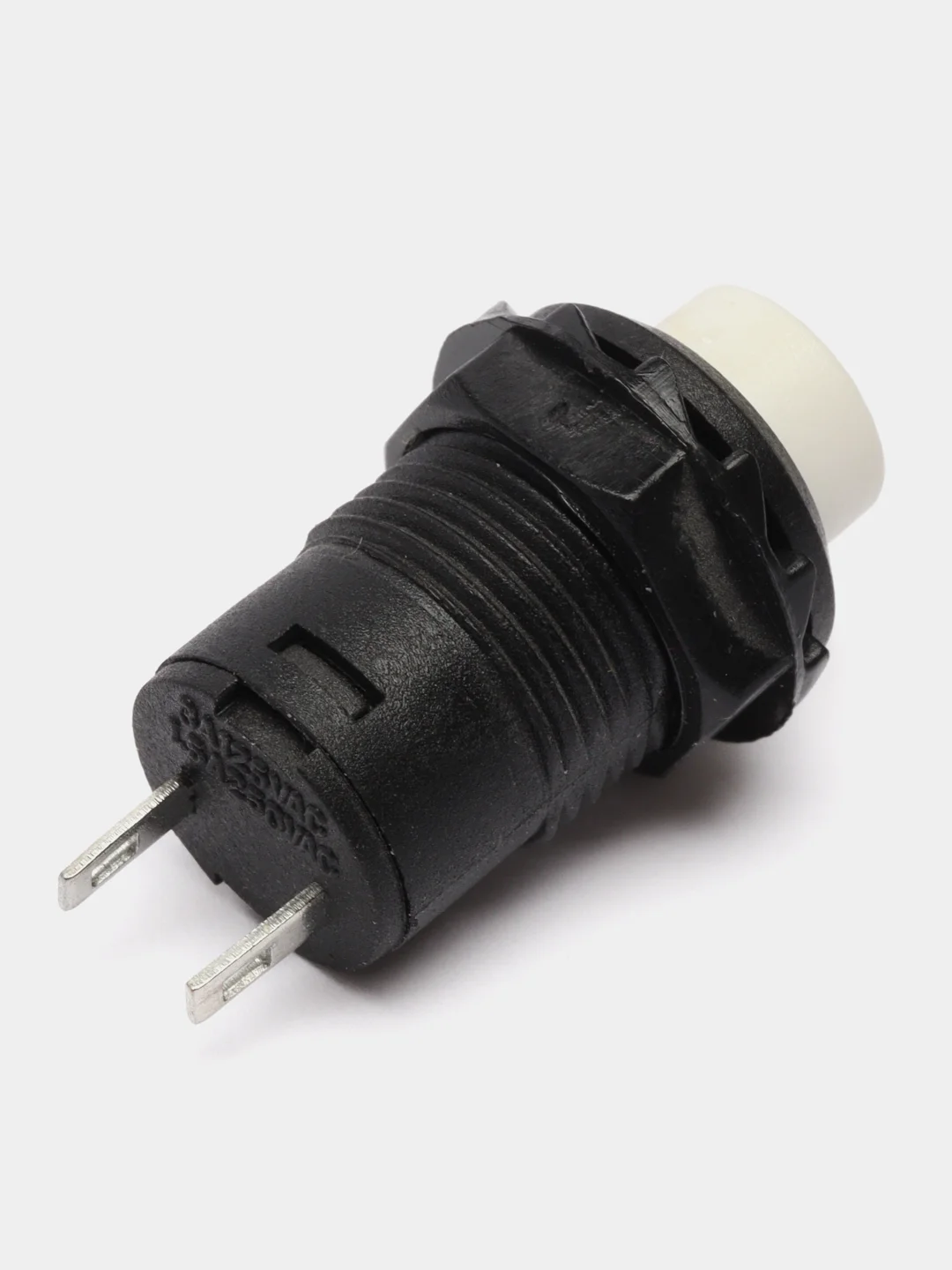 Кнопка DS-428 1.5A/250VAC без фиксации, белая