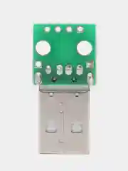 5 штук Штекер USB USBA на макетной плате