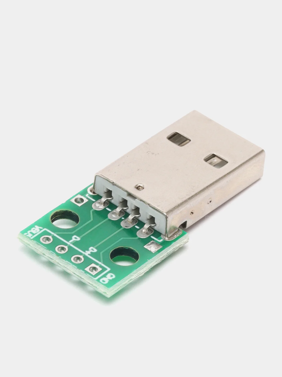 5 штук Штекер USB USBA на макетной плате