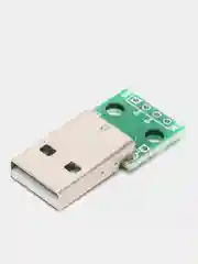 5 штук Штекер USB USBA на макетной плате