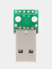 5 штук Штекер USB USBA на макетной плате