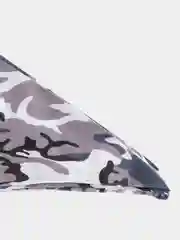 Синий меланж бандана мужская камуфляж, хлопок, 55*55 см