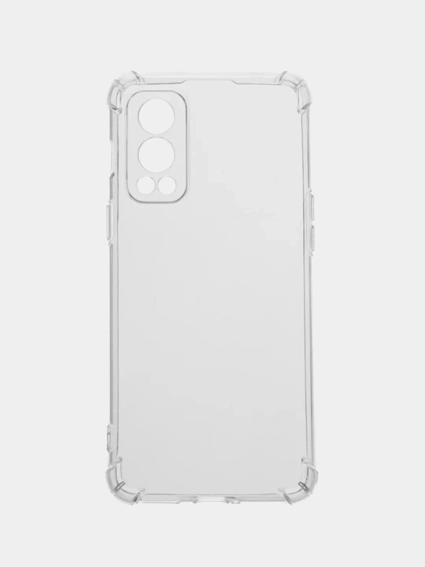 Чехол для OnePlus Nord 2 5G (Ван Плюс Норд 2 5 Джи, One Plus), прозрачный, силиконовый
