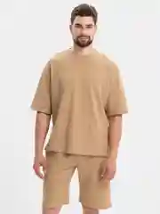 Бежевый спортивный костюм мужской