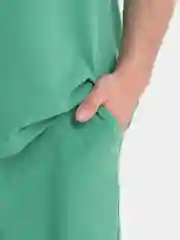 Лесной зеленый спортивный костюм мужской