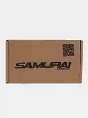 Красный губа на бампер SAMURAI