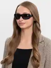 Черный очки женские солнцезащитные