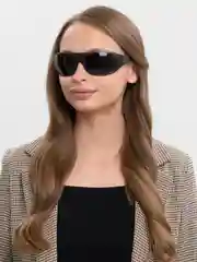 Черный очки женские солнцезащитные, унисекс оптика