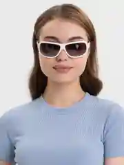 Белый очки женские солнцезащитные