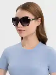Черный женские солнезащитные очки