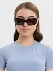 Коричневый очки женские солнцезащитные