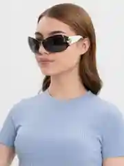 Белый очки солнцезащитные солнечные модные