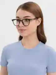 Зеленый имиджевые очки