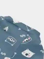 Темно-синий одежда, свитер, толстовка для собак и кошек, с принтом, флисовя, теплая кофта