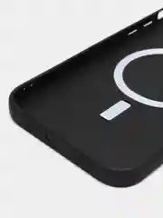 Черный чехол MagSafe iPhone 16/15/14/13/12/11/Pro/Max/Plus/Mini/X/Xr/Xs магсейф