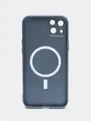 Темно-синий чехол MagSafe iPhone 16/15/14/13/12/11/Pro/Max/Plus/Mini/X/Xr/Xs магсейф