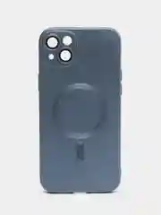 Темно-синий чехол MagSafe iPhone 16/15/14/13/12/11/Pro/Max/Plus/Mini/X/Xr/Xs магсейф