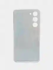 Голубой чехол на Samsung Galaxy S23 Plus 5G / Самсунг S23 Плюс 5G с рисунком, защита камеры