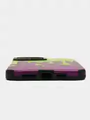 Пурпурный чехол на iPhone X/XS, 11, 12, 13, 14, 15 Pro, Pro Max, рифленый