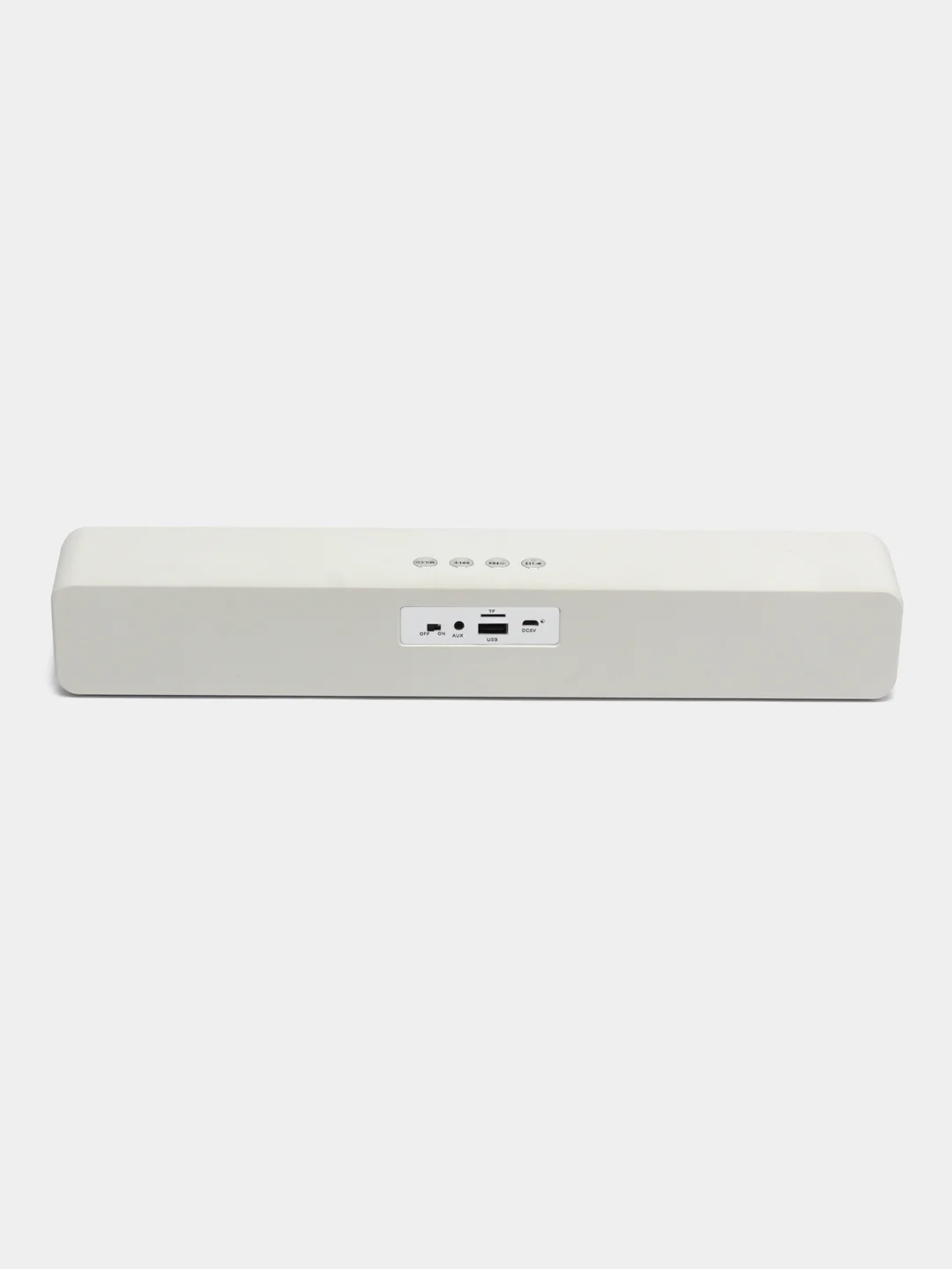 Белый саундбар с подсветкой и Bluetooth