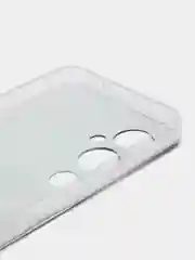 Угольный силиконовый чехол на Tecno Pova 4 Pro / Текно Пова 4 Про с рисунком, защита камеры