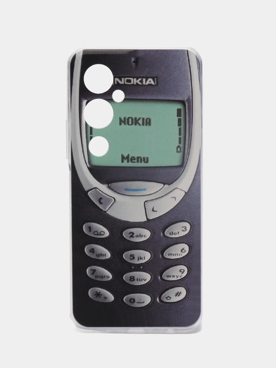 Угольный силиконовый чехол на Tecno Pova 4 Pro / Текно Пова 4 Про с рисунком, защита камеры