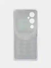 Угольный силиконовый чехол на Tecno Pova 4 Pro / Текно Пова 4 Про с рисунком, защита камеры
