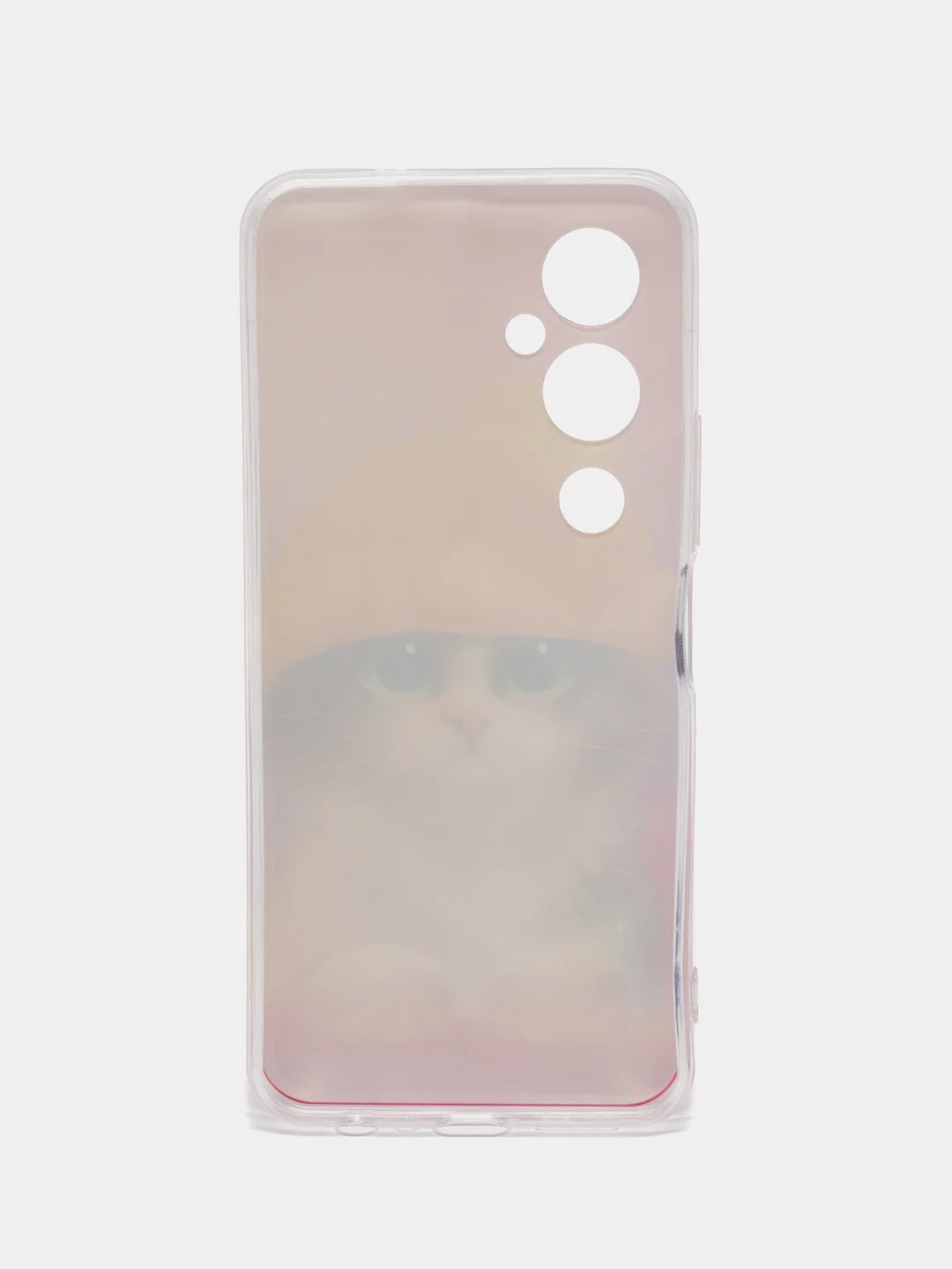 Желтый силиконовый чехол на Tecno Pova 4 Pro / Текно Пова 4 Про с рисунком, защита камеры