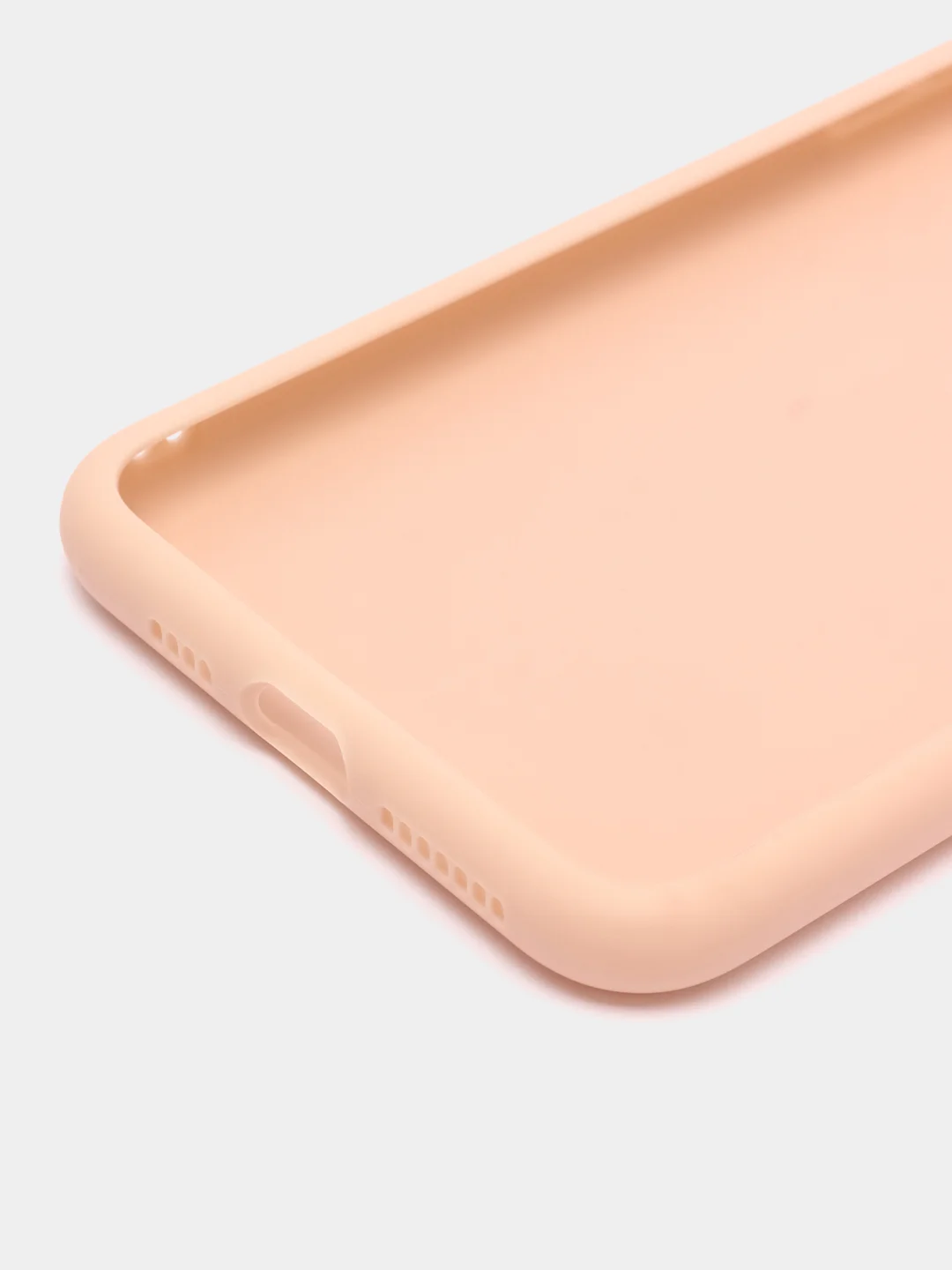 Розовый чехол для IPhone 11 Pro Max силиконовый, с ремешком на руку в комплекте