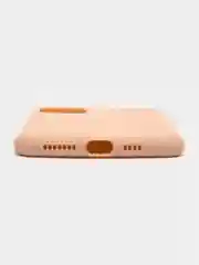 Розовый чехол для IPhone 11 Pro Max силиконовый, с ремешком на руку в комплекте