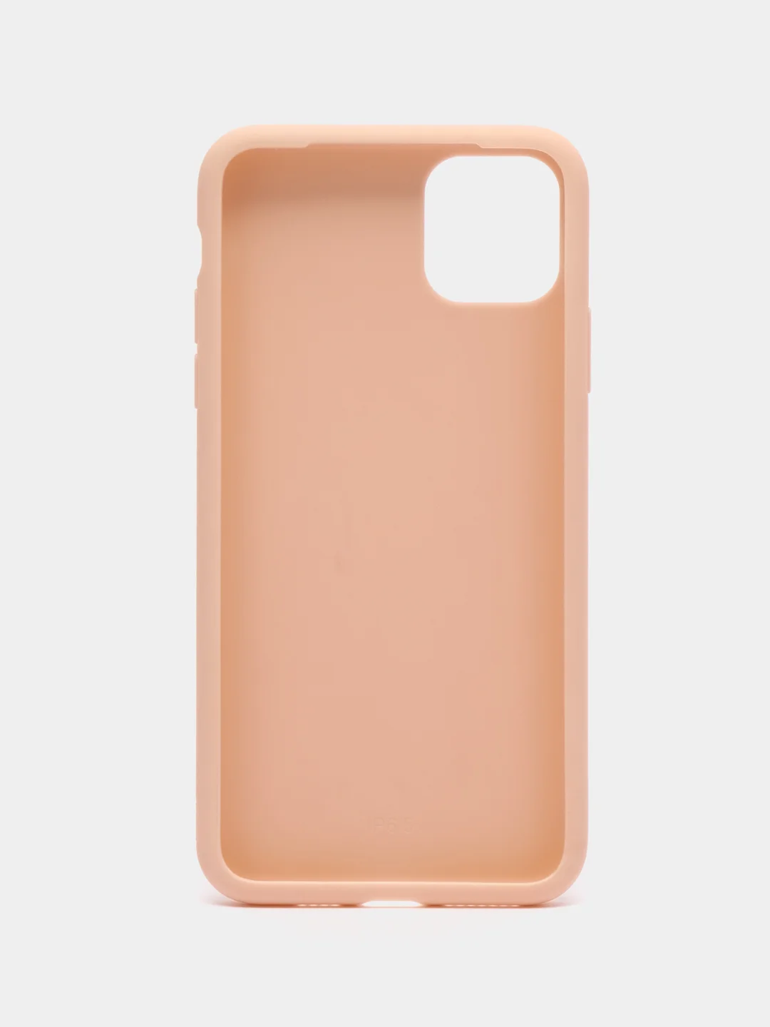 Розовый чехол для IPhone 11 Pro Max силиконовый, с ремешком на руку в комплекте