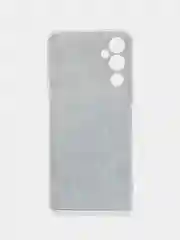 Бирюзовый силиконовый чехол на Tecno Pova 4 / Текно Пова 4 прозрачный, с рисунком, защита камеры
