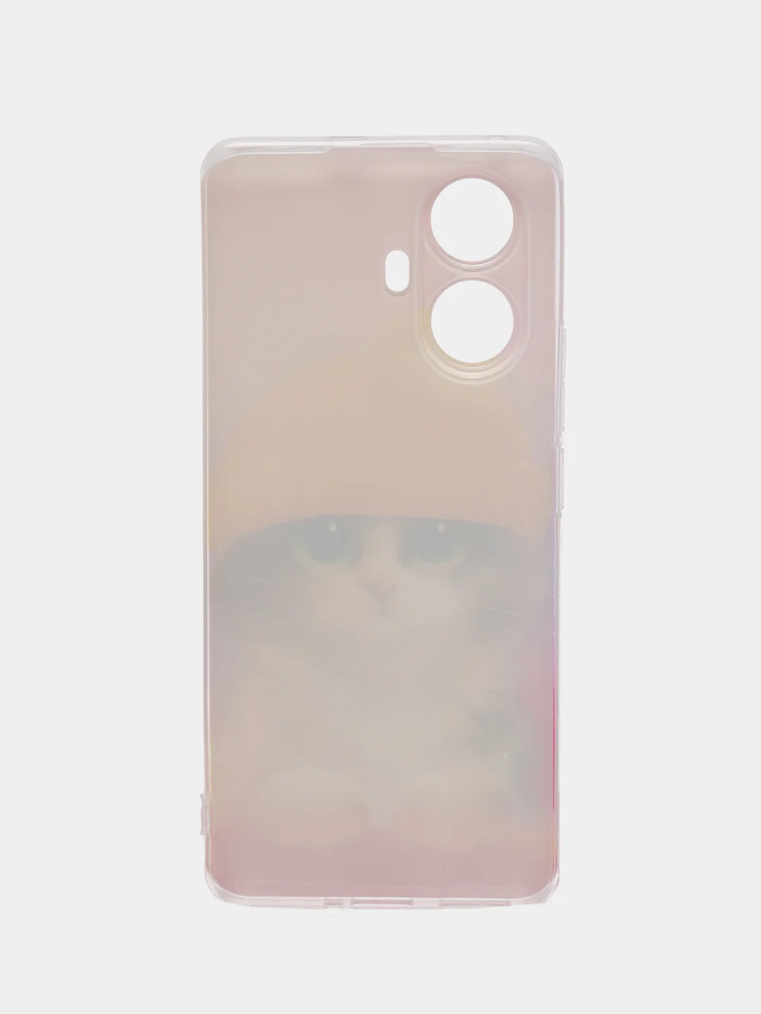 Желтый чехол на Realme 10 Pro+ / Реалми 10 Про плюс прозрачный, с рисунком, защита камеры