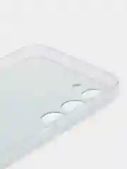 Светло-синий чехол на Samsung Galaxy S23 Plus 5G / Самсунг S23 Плюс 5G с рисунком, защита камеры