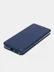 Синий меланж чехол-книжка Xiaomi Redmi 10C / Poco C40, Сяоми Редми 10С / Поко С40