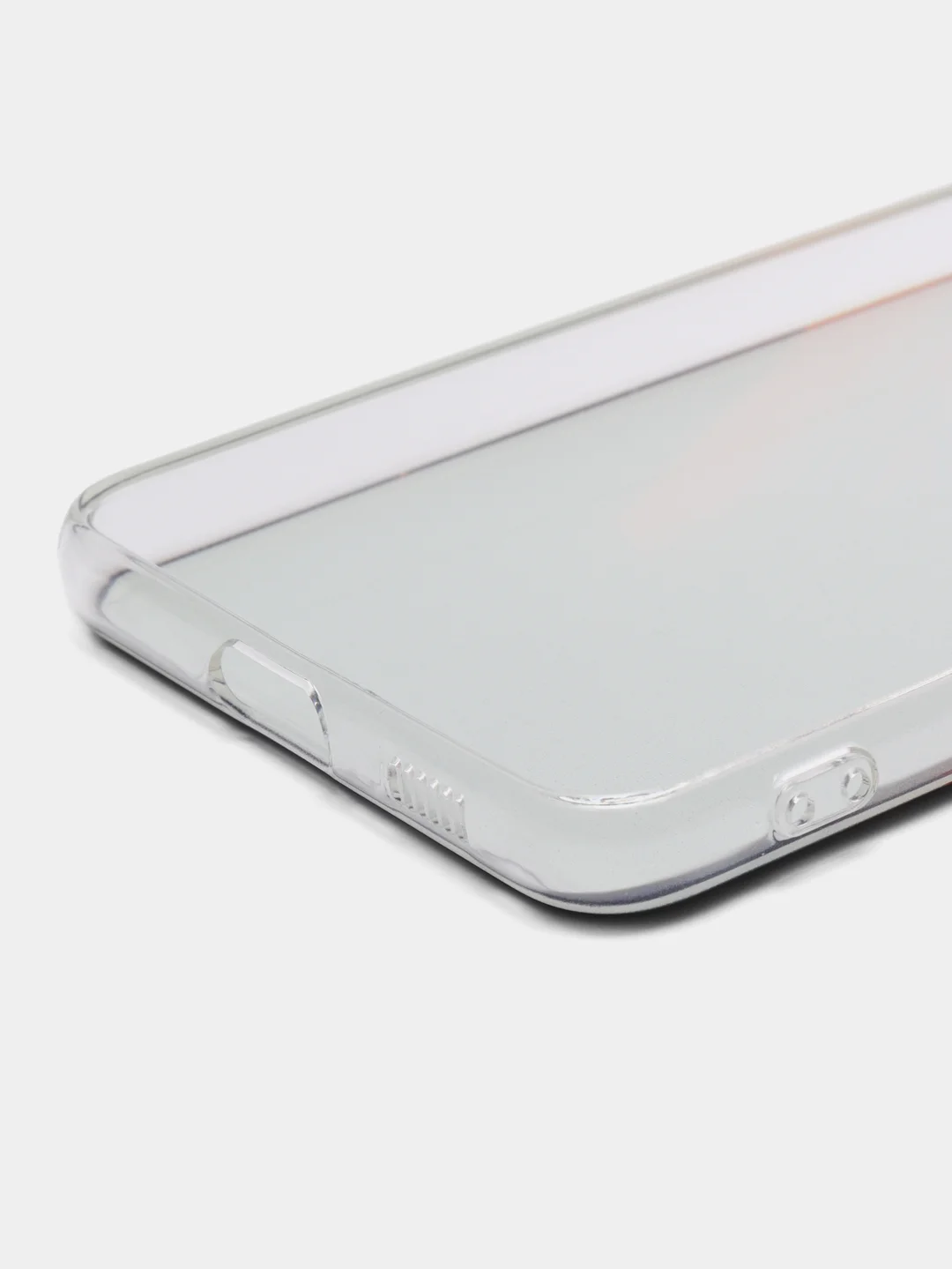 Красный силиконовый чехол на Samsung Galaxy S21 FE / Самсунг S21 FE, с рисунком, защита камеры