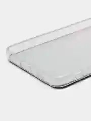 Красный силиконовый чехол на Samsung Galaxy S21 FE / Самсунг S21 FE, с рисунком, защита камеры