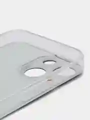 Красный силиконовый чехол на iPhone 13 mini / Айфон 13 mini, с рисунком, защита камеры