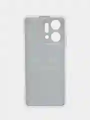 Черный силиконовый чехол на Honor X7A / Хонор X7A прозрачный, с рисунком, защита камеры