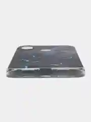 Бирюзовый силиконовый чехол на Xiaomi Mi 8 / Сяоми Ми 8 прозрачный, с рисунком, защита камеры