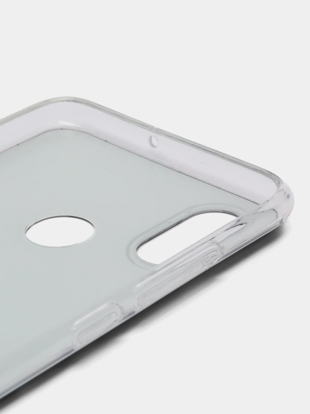 Бирюзовый силиконовый чехол на Xiaomi Mi 8 / Сяоми Ми 8 прозрачный, с рисунком, защита камеры