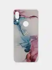 Ледяной чехол на Huawei P Smart Z/Honor 9X / Хонор 9Х прозрачный, с рисунком, защита камеры