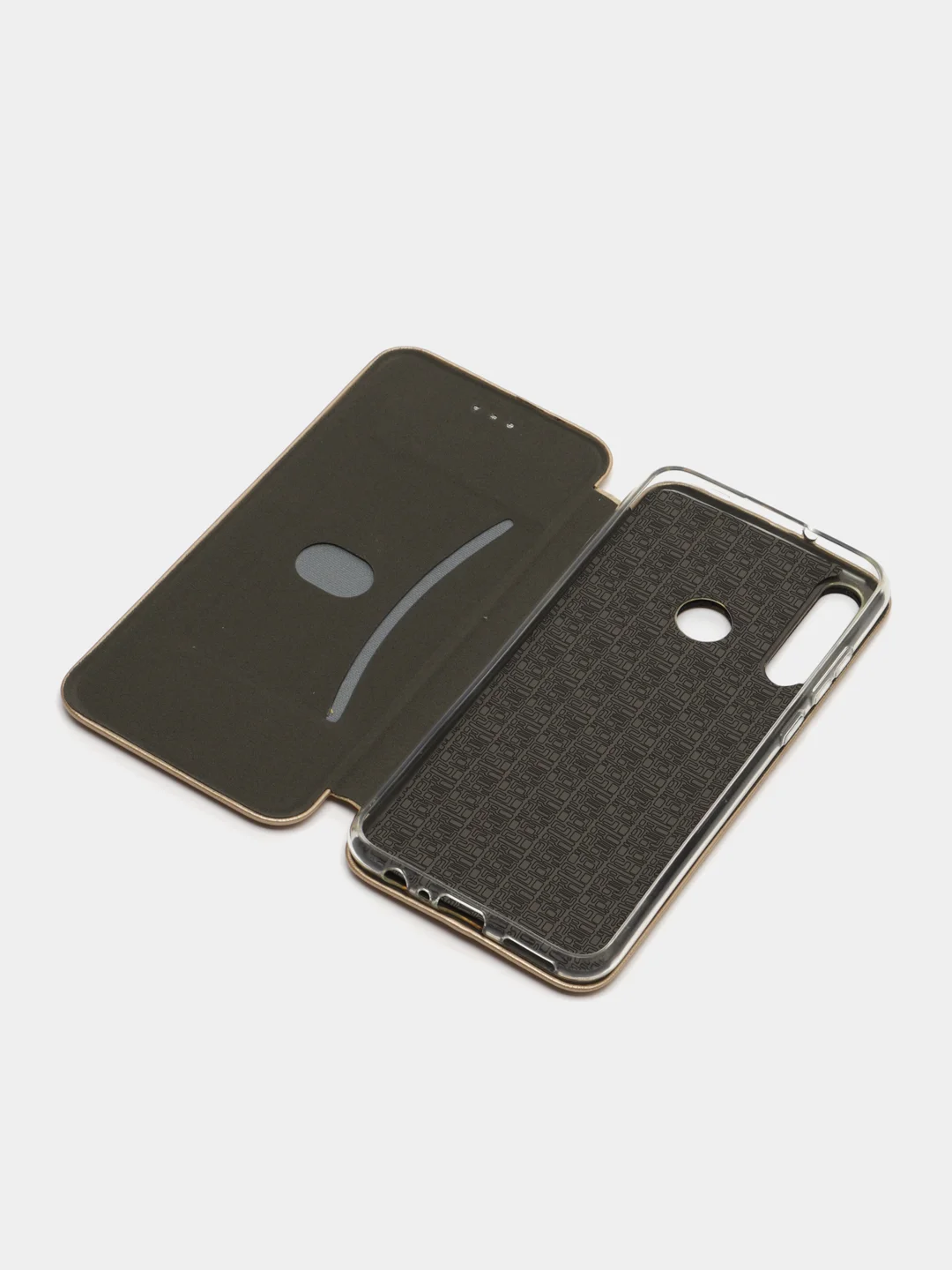 Золотой чехол-книжка Huawei Y6P