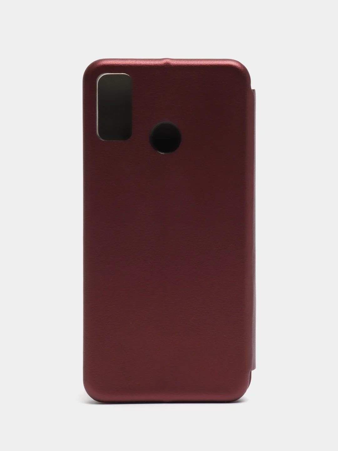 Бордовый чехол книжка Honor 9X Lite